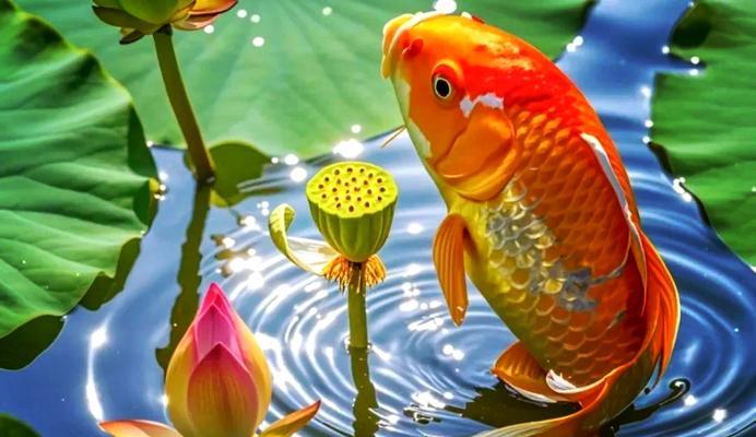 哪些花卉寓意吉祥适合养鱼？