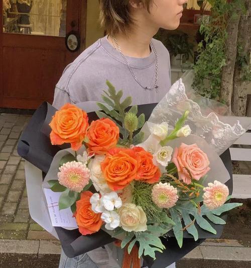 橘色玫瑰花扣子代表什么？含义是什么？