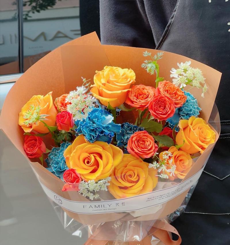 橘色玫瑰花扣子代表什么？含义是什么？