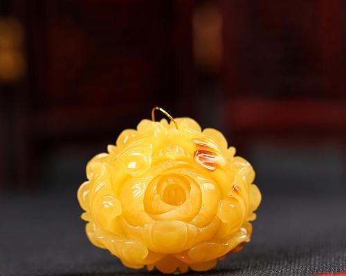 大蜜蜡牡丹花的寓意是什么？