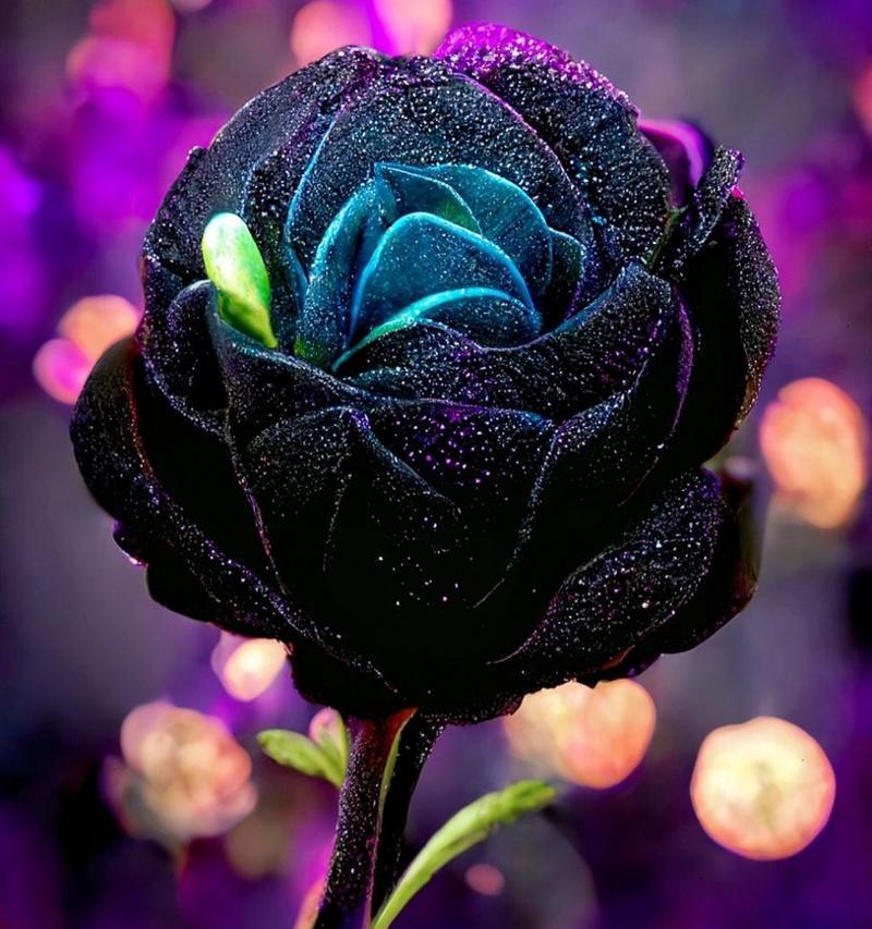 哪种花的花语与黑色相关？