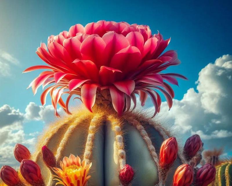 如何种植出球状的仙人掌花？需要哪些特别的养护技巧？