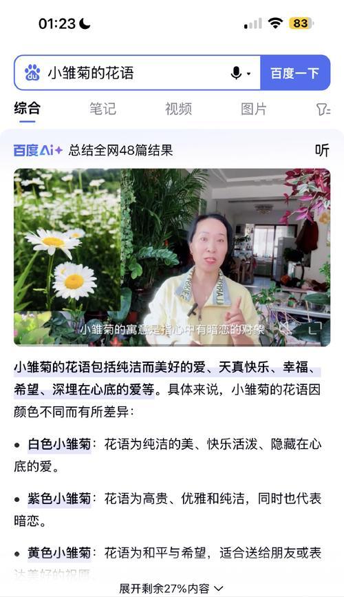 小雏菊的花语有何特别之处？样子有何寓意？