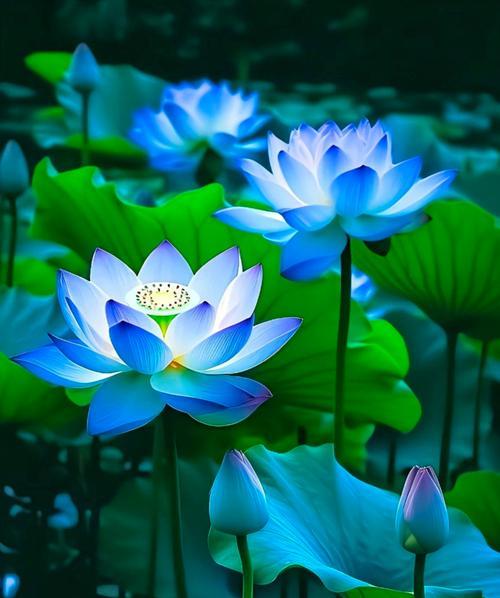 蓝莲花的花语代表了什么意义？