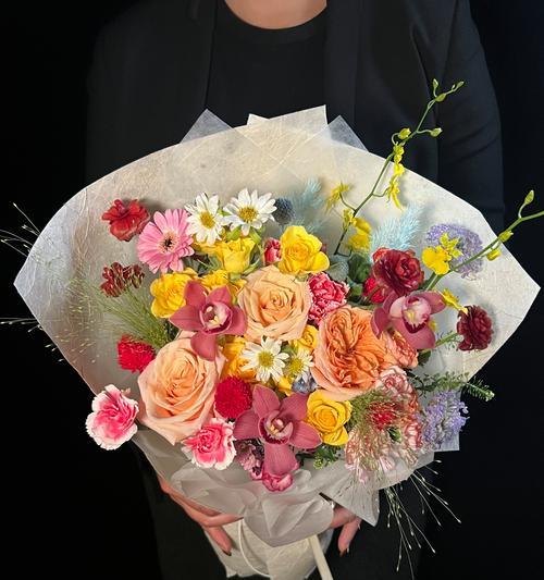 七彩彩虹花束的寓意是什么？