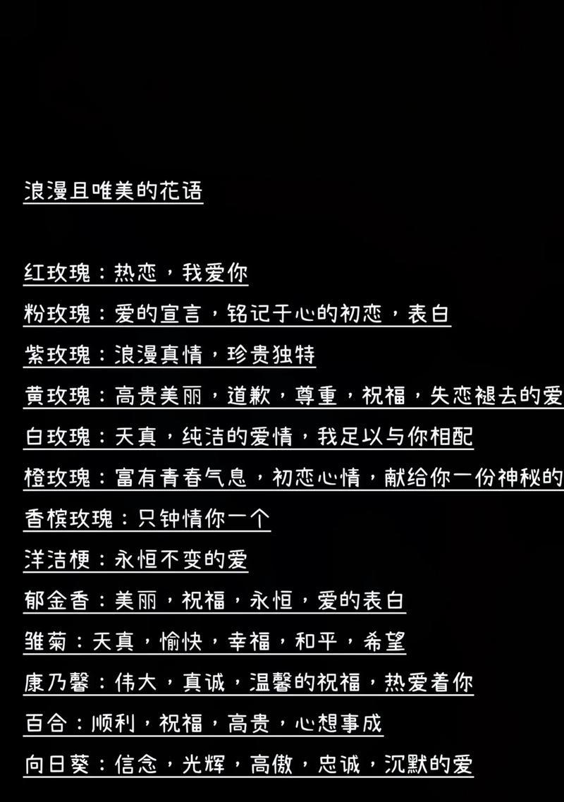 数字50在花语中代表什么含义？